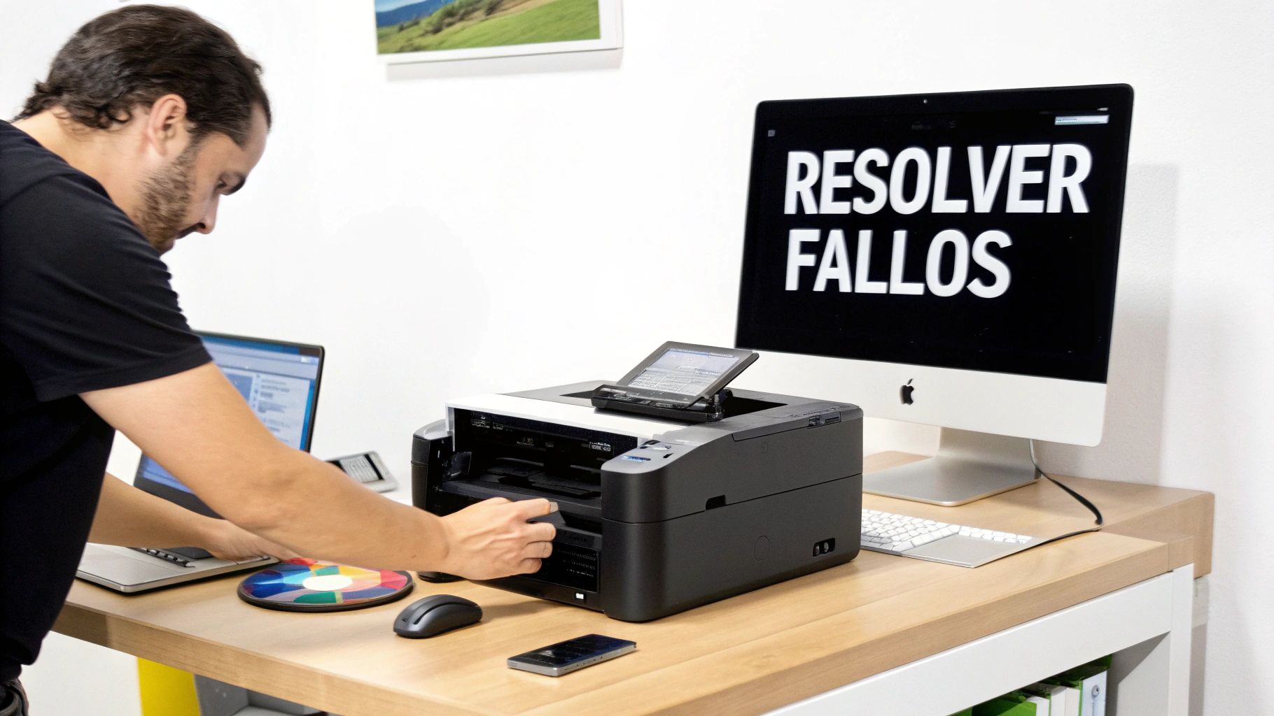 Configurar una impresora wifi