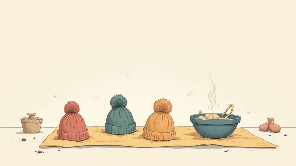 Drying Wool Hats