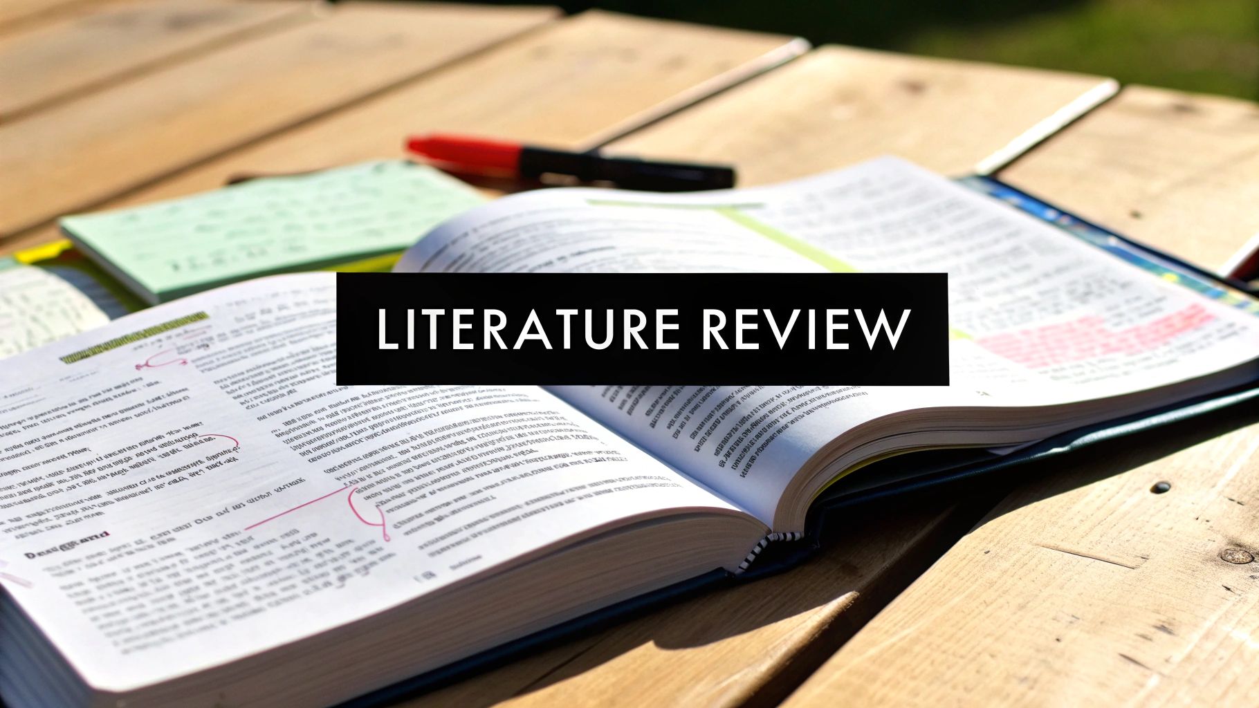Mastering the Literature Review