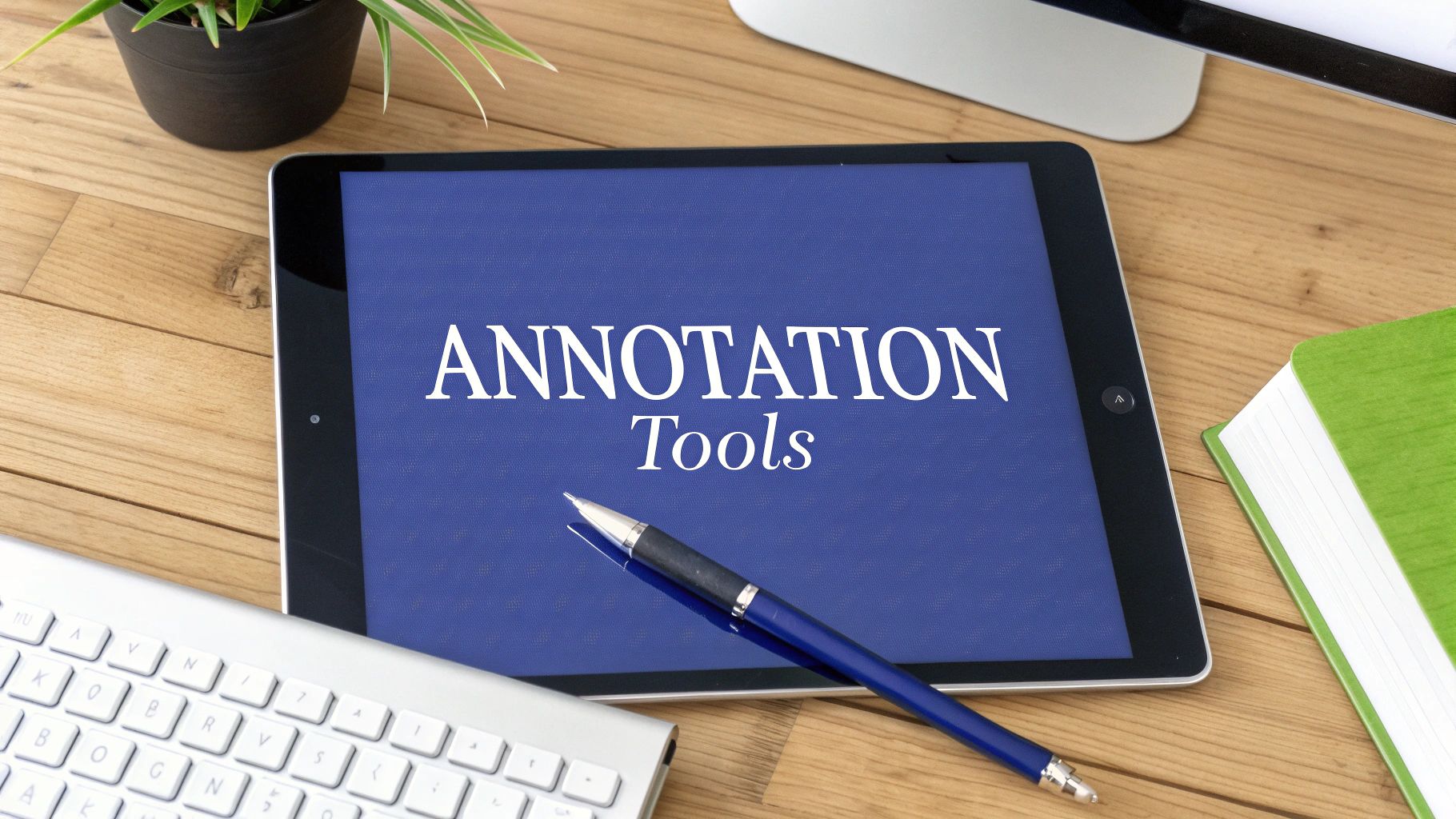 Image of AI tools being used for image annotation