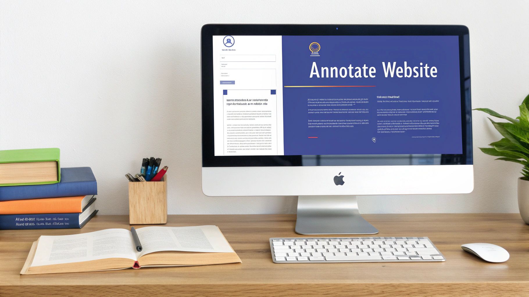 Image of website annotation