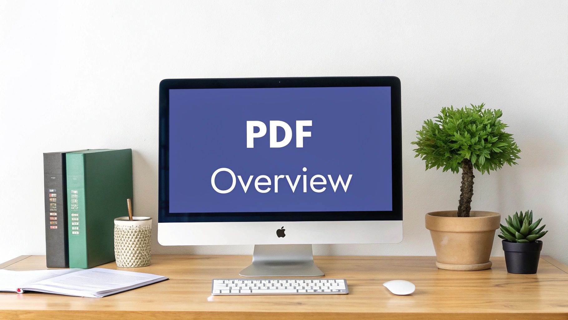 Descriptive image of comments being added to a PDF document