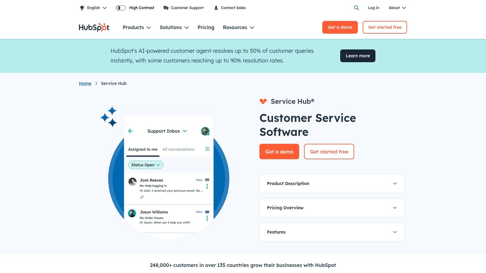 HubSpot Service Hub