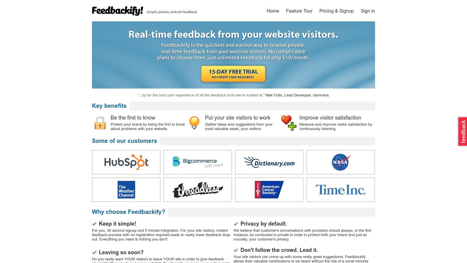 Feedbackify