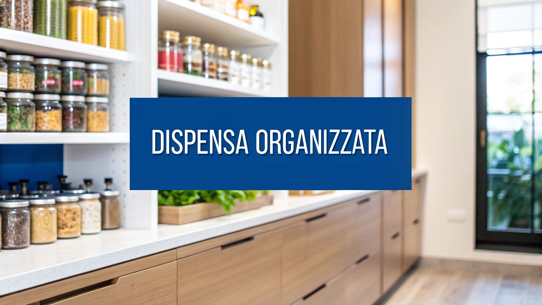 Come organizzare la dispensa: guida pratica